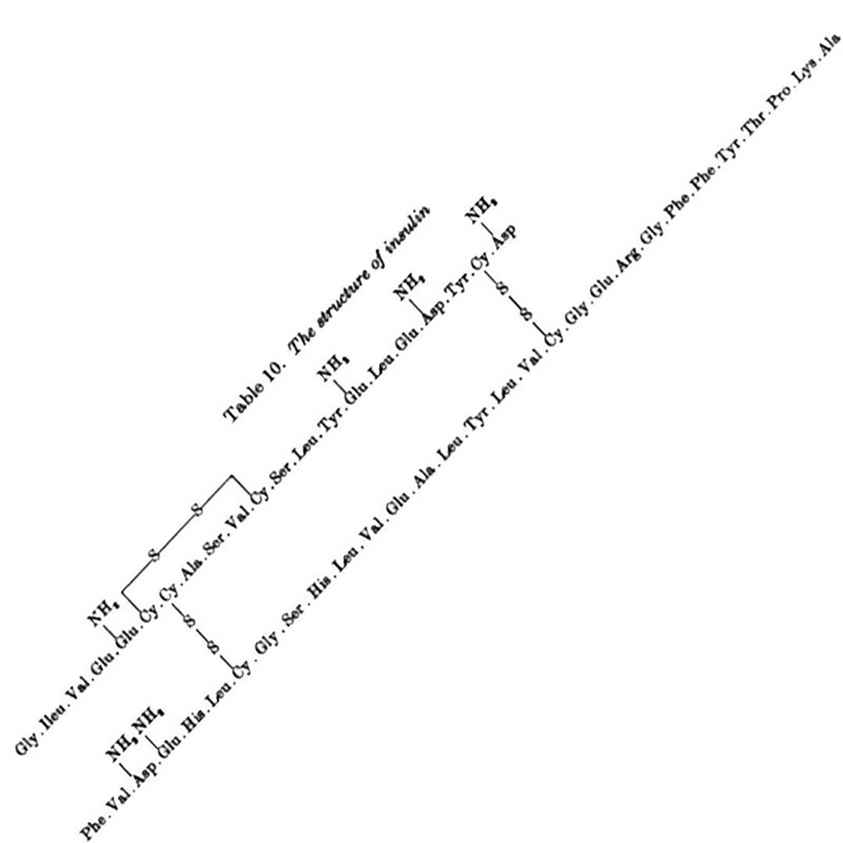 Fred Sanger didn't get his first Nobel for DNA sequencing